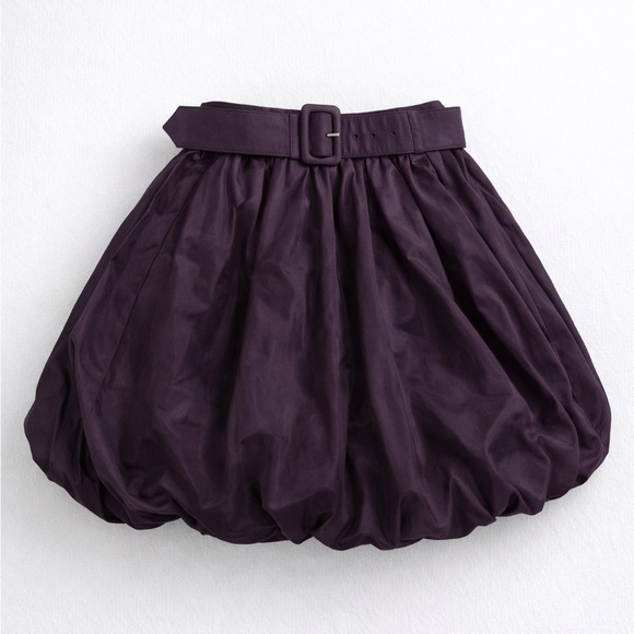 Self-Portrait Black Bubble Skirt - Picture 5 of 8